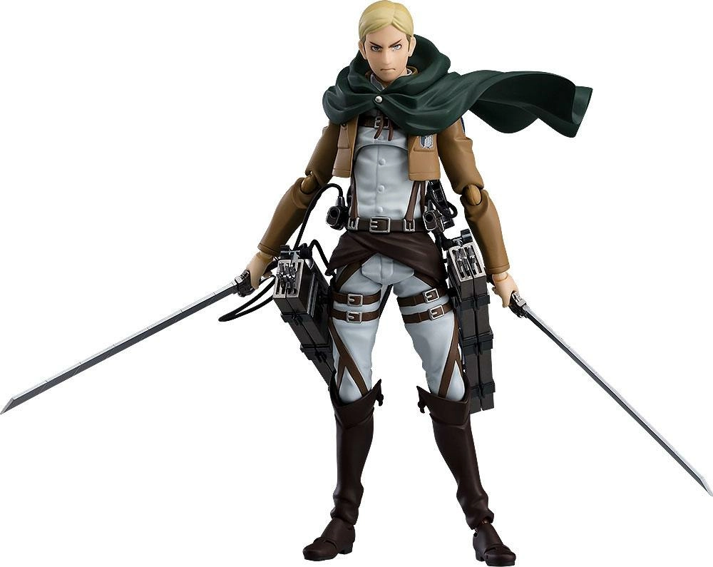 Max Factory Attack On Titan Figurine Figma Erwin Smith 15 Cm