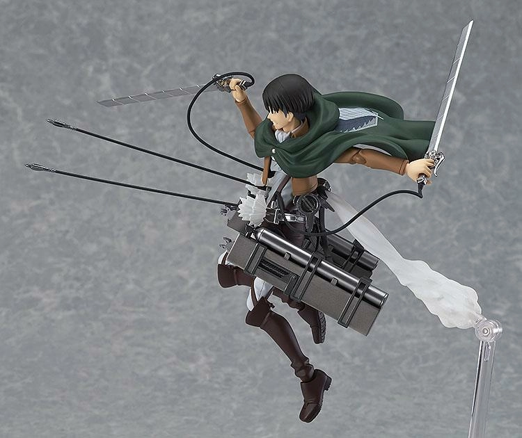 Max Factory Attack On Titan Figurine Figma Levi 14 Cm - Image 3