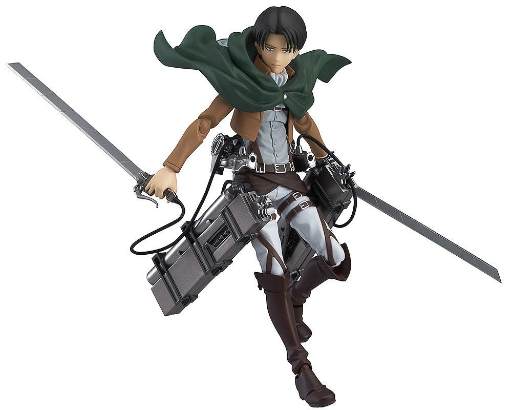 Max Factory Attack On Titan Figurine Figma Levi 14 Cm