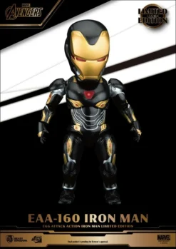 BEAST KINGDOM Avengers Infinity War Egg Attack Figurine Iron Man Mark 50 Limited Edition 16 Cm