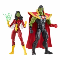Hasbro Avengers Marvel Legends Figurines Skrull Queen & Super-skrull 15 Cm