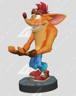 Cable Guy - Crash Bandicoot Support Chargeur Pour Téléphone Et Manette