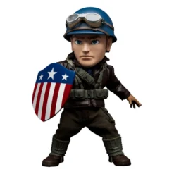 BEAST KINGDOM Captain America: The First Avenger Figurine Egg Attack Action Captain America Dx Version 17 Cm