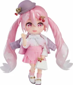 GOOD SMILE COMPANY Character Vocal Series 01: Hatsune Miku Figurine Nendoroid Doll Sakura Miku: Hanami Outfit Ver. 14 Cm