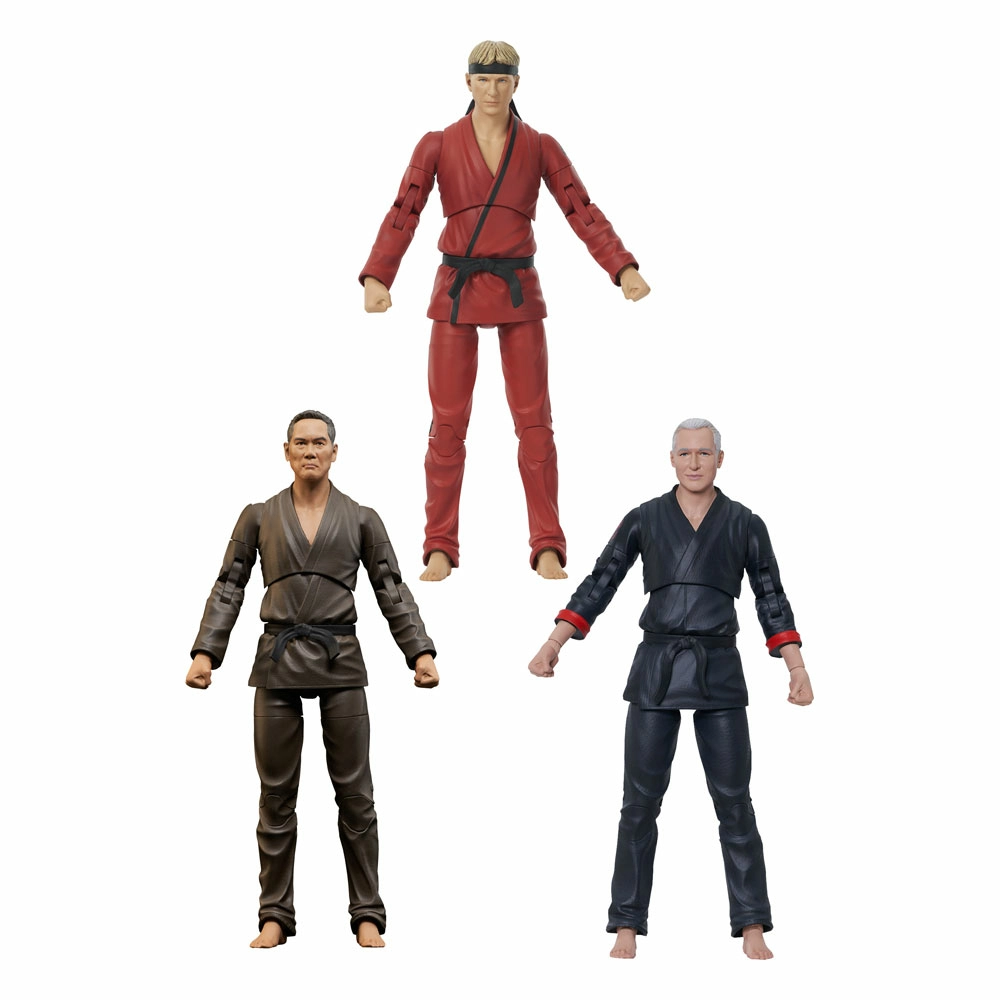 Diamond Select Cobra Kai Select Série 2 Assortiment Figurines 18 Cm (6)