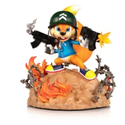 First 4 Figures Conker: Conker's Bad Fur Day Statuette Soldier Conker 33 Cm