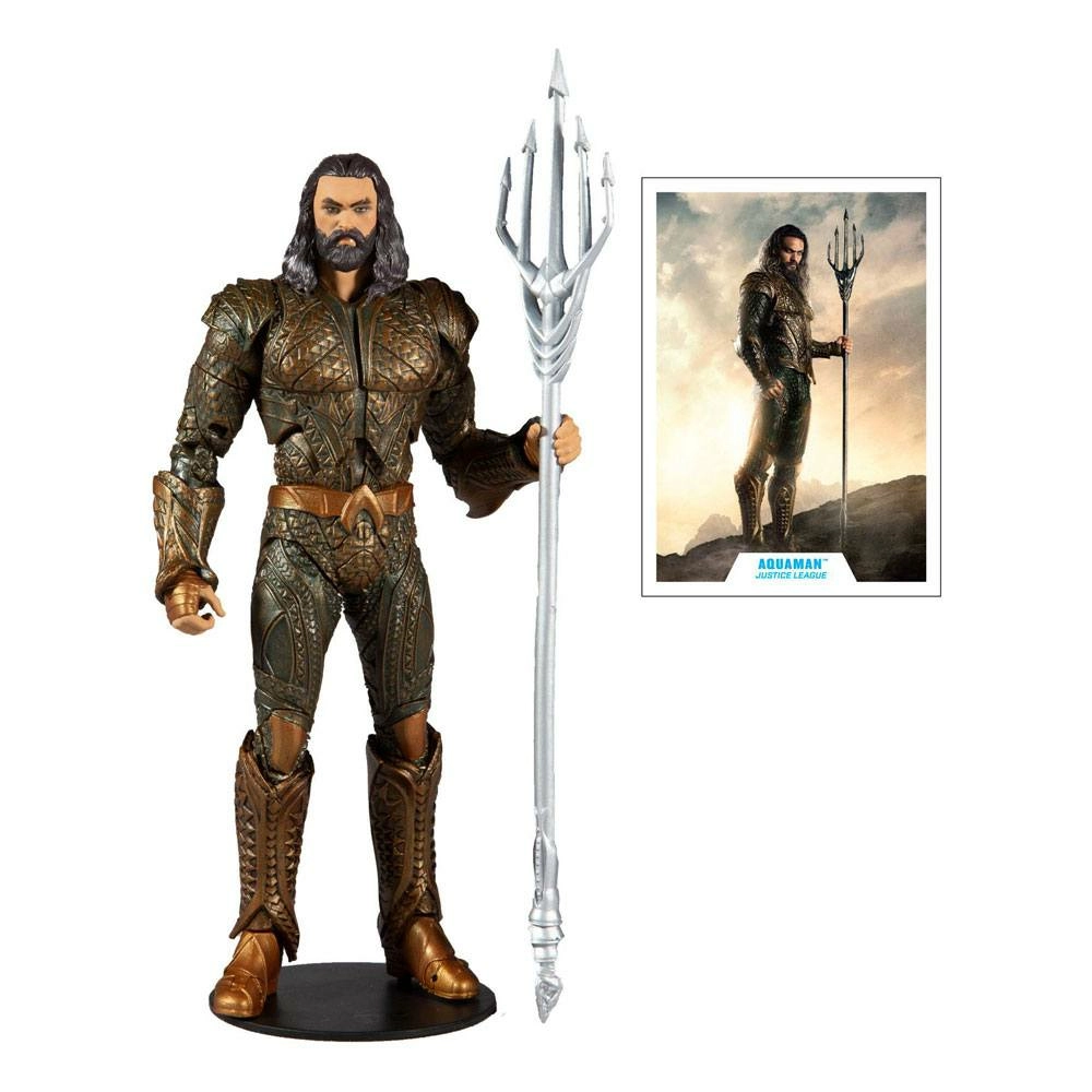 Dc Justice League Movie Figurine Aquaman 18 Cm