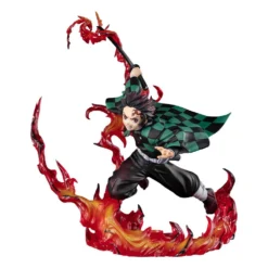 Demon Slayer: Kny Statuette Pvc Figuartszero Tanjiro Kamado (total Concentration Breathing) 19 Cm