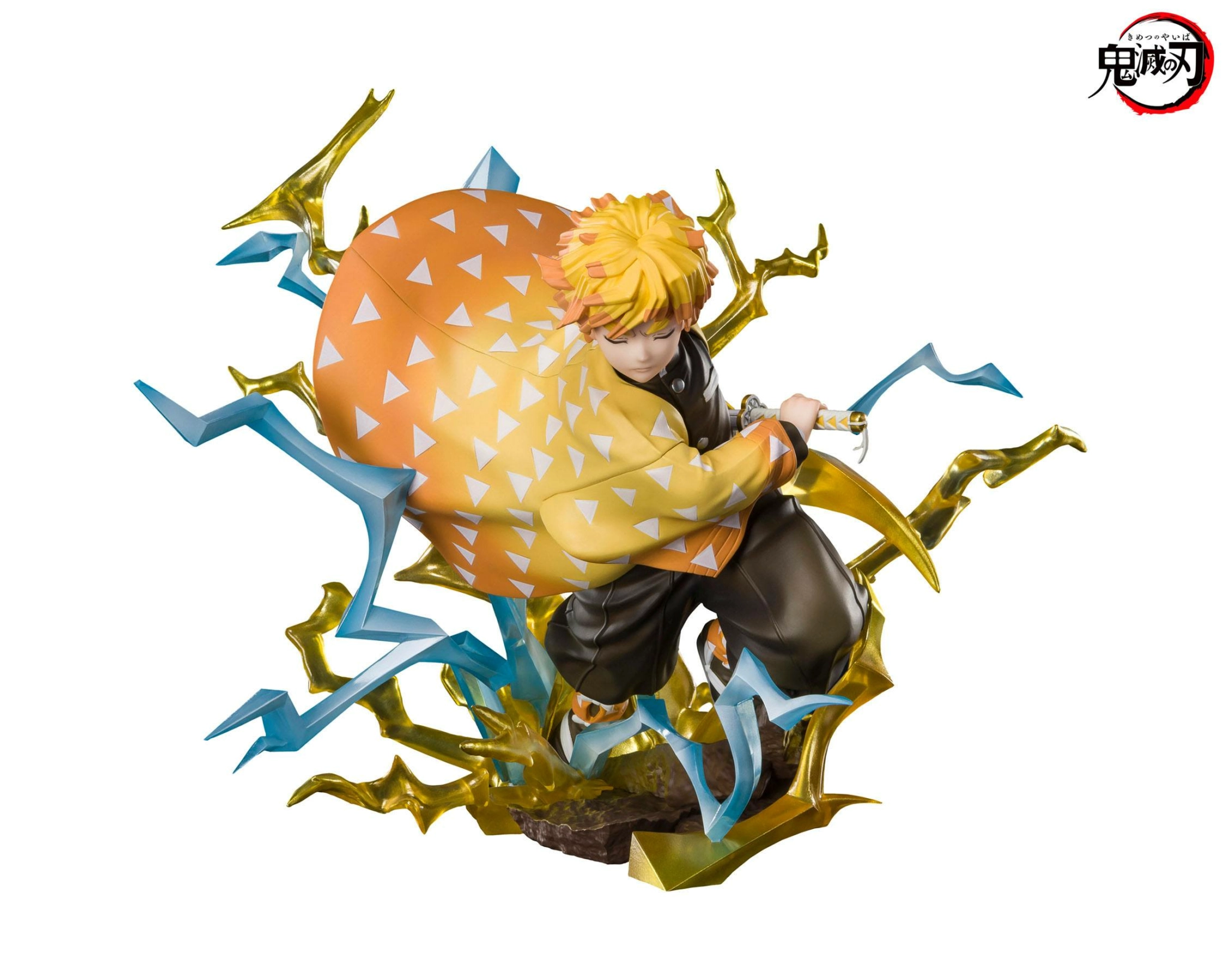 Demon Slayer Statuette PVC FiguartsZERO Zenitsu Agatsuma Thunderclap And Flash 15 Cm