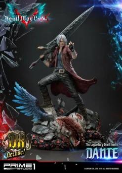 Devil May Cry 5 Statuette 1/4 Dante Deluxe Ver. 74 Cm