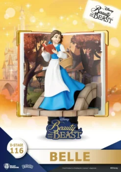 BEAST KINGDOM Disney Book Series Diorama Pvc D-stage Belle Closed Box Version 13 Cm