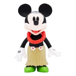 SUPER7 Disney Reaction Figurine Wave 2 Vintage Collection - Minnie Mouse (hawaiian Holiday) 10 Cm