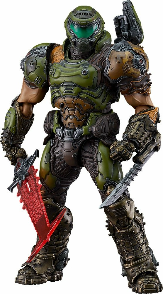 GOOD SMILE COMPANY Doom Eternal Figurine Figma Doom Slayer 16 Cm