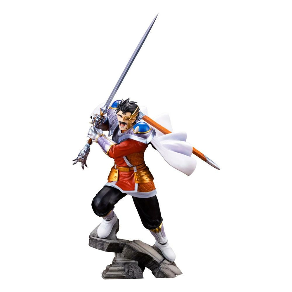 Kotobukiya Dragon Quest The Adventure Of Dai Statuette Pvc Artfxj 1/8 Baran 39 Cm
