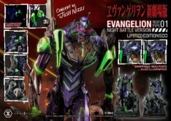 Evangelion Statuette Evangelion Test Type 01 Night Battle Version Concept By Josh Nizzi 67 Cm