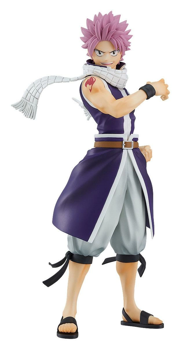 GOOD SMILE COMPANY Fairy Tail Final Season Statuette Pvc Pop Up Parade Natsu Dragneel Grand Magic Games Arc Ver. 17 Cm