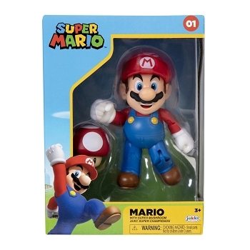NINTENDO Figurine Col. Mario+champ 10cm