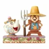 Figurine Mme Samovar & Big Ben (disney Traditions)