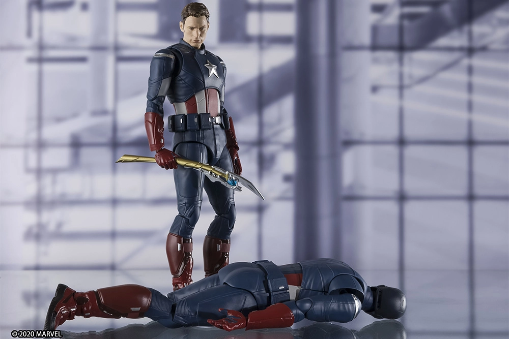 Captain America Avenger EndGame - Figurine SH Figuarts - Image 8