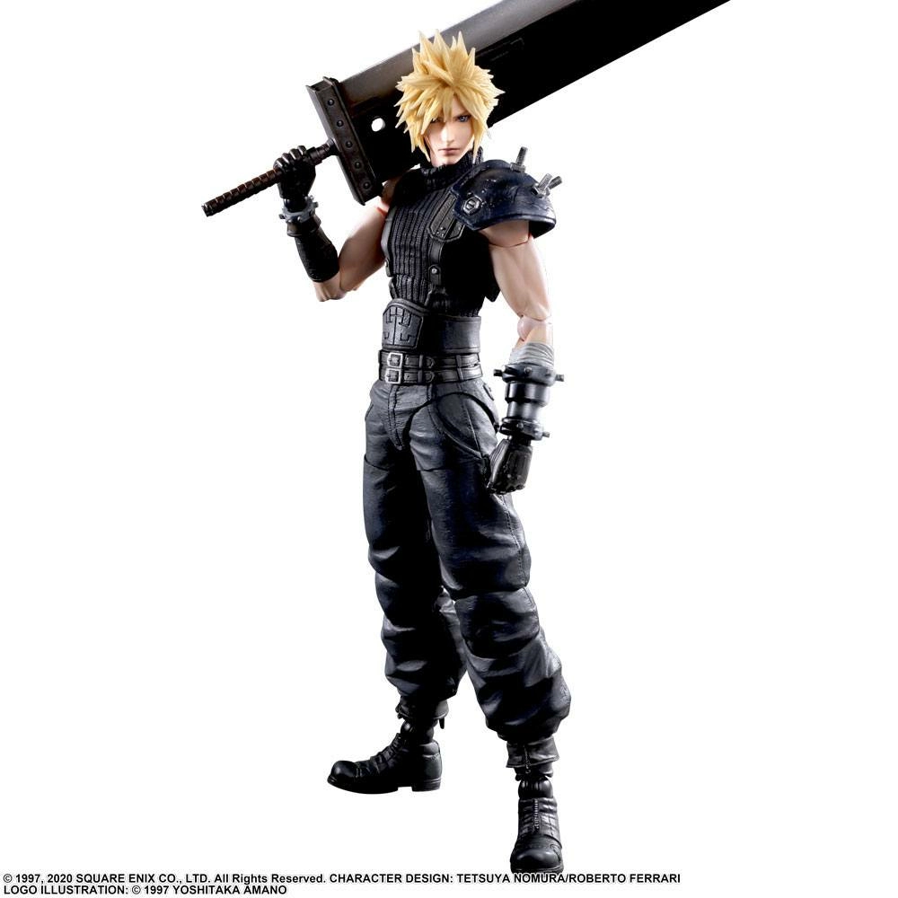 Square Enix Final Fantasy Vii Remake Play Arts Kai Figurine Cloud Strife Ver. 2 27 Cm