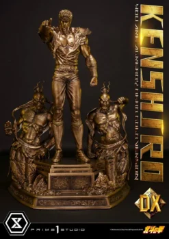 Fist Of The North Star Statuette 1/4 Kenshiro You Are Already Dead Deluxe Gold Version 71 Cm