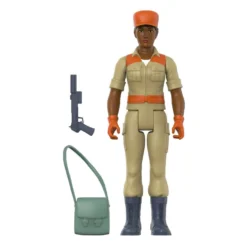 SUPER7 Gi Joe Wave 3 Figurine Reaction Female Combat Engineer Ponytail Hair (brown) 10 Cm