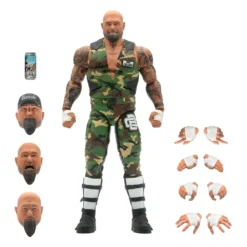 SUPER7 Good Brothers Wrestling Figurine Ultimates Doc Gallows 18 Cm
