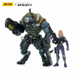 Joy Toy Infinity Figurines 1/18 Ariadna Equipe Mirage-5 Sergent Duroc & Lieutenant Margot Berthier