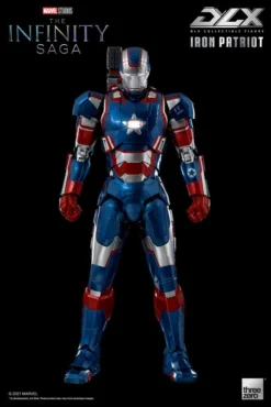 ThreeZero Infinity Saga Figurine 1/12 Dlx Iron Patriot 17 Cm