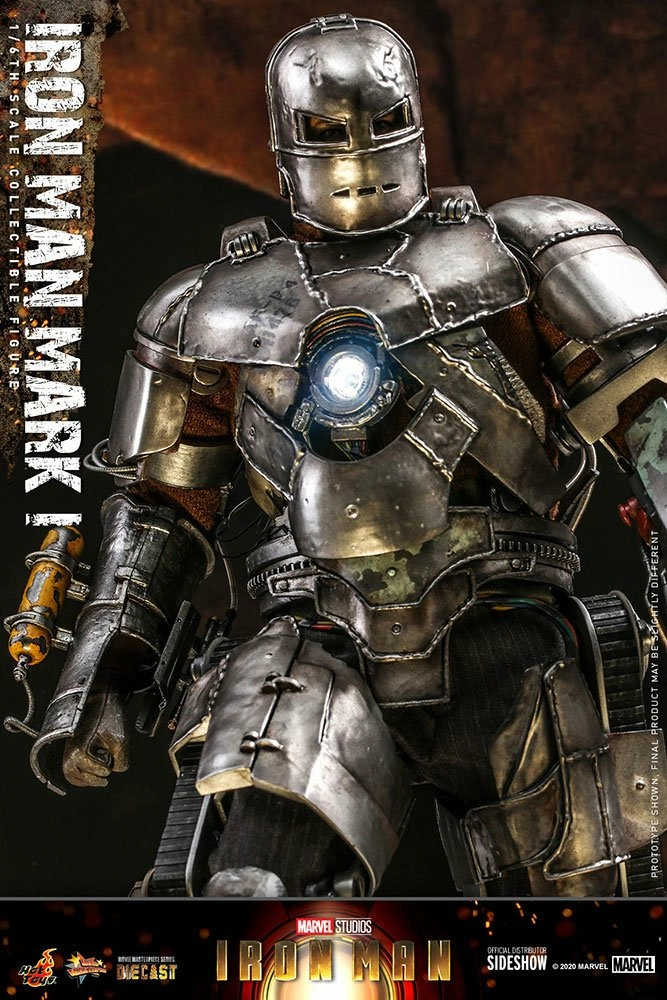 Hot Toys Iron Man Figurine Movie Masterpiece 1/6 Iron Man Mark I 30 Cm - Image 6