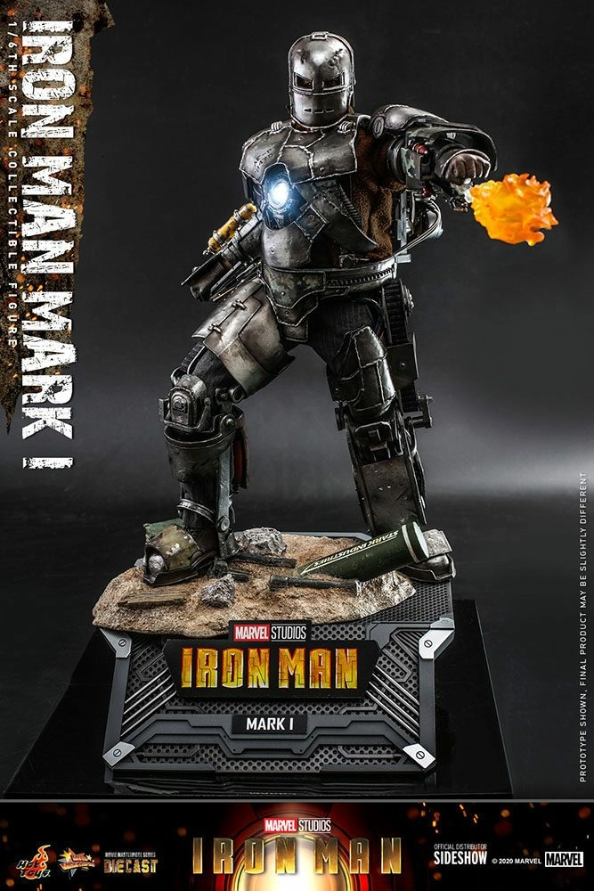Hot Toys Iron Man Figurine Movie Masterpiece 1/6 Iron Man Mark I 30 Cm - Image 10