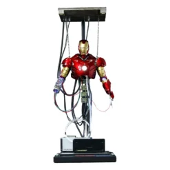 Hot Toys Iron Man Figurine Movie Masterpiece 1/6 Iron Man Mark Iii (construction Version) 39 Cm