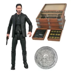 Diamond Select John Wick Figurine Deluxe Box Set 18 Cm