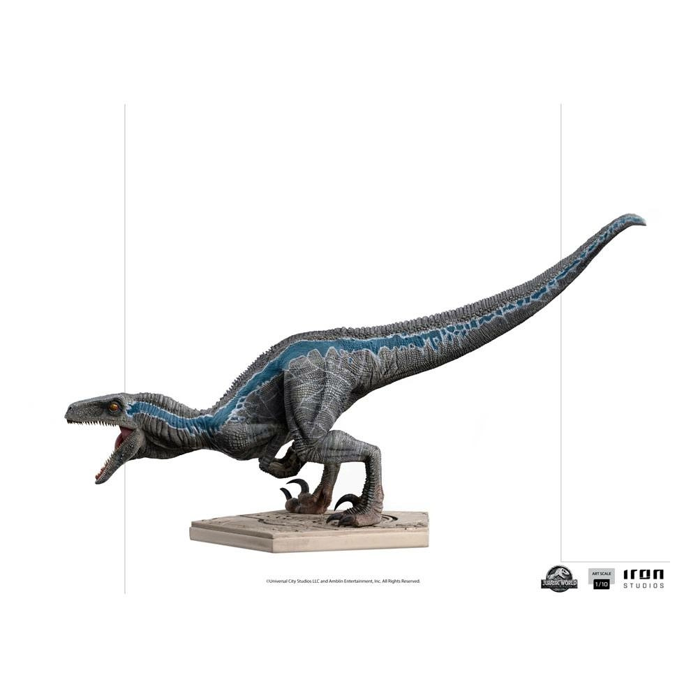 Jurassic World Fallen Kingdom Statuette 1/10 Art Scale Blue 19 Cm