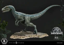 Jurassic World: Fallen Kingdom Statuette Prime Collectibles 1/10 Blue (open Mouth Version) 17 Cm