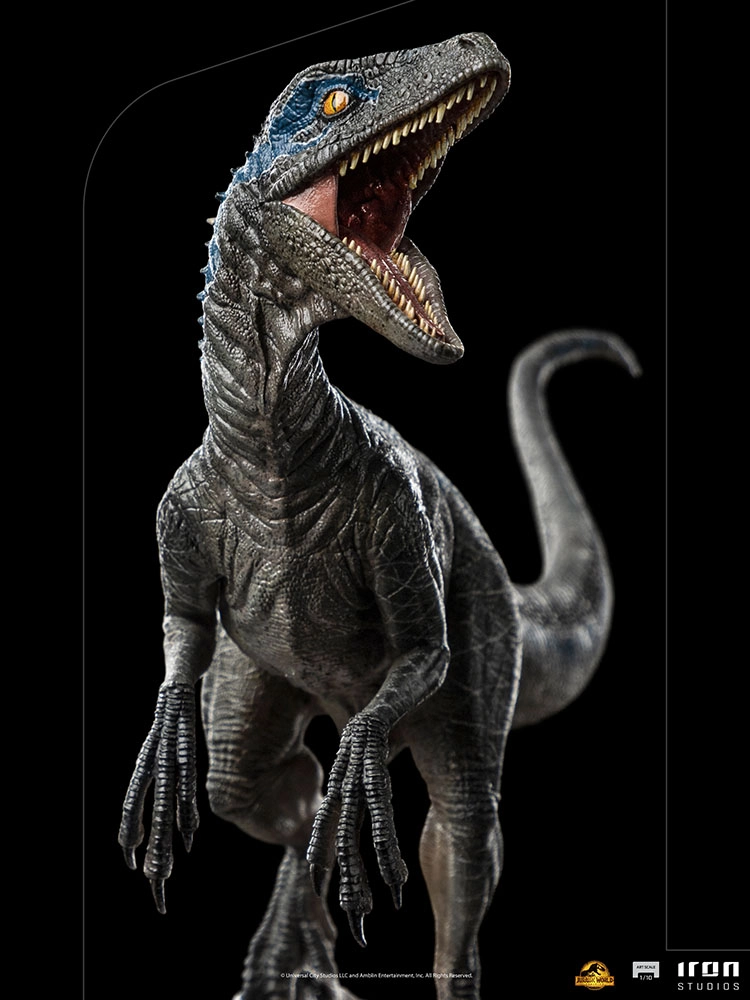 Jurassic World Le Monde D'après Statuette 1/10 Art Scale Blue 19 Cm - Image 2