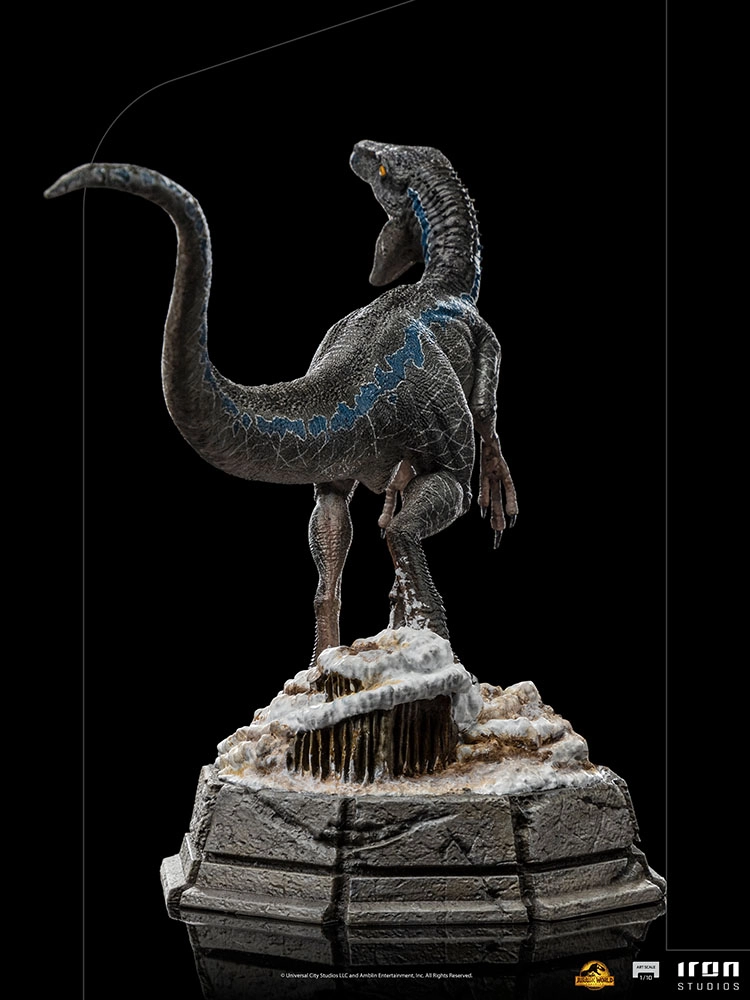 Jurassic World Le Monde D'après Statuette 1/10 Art Scale Blue 19 Cm - Image 8