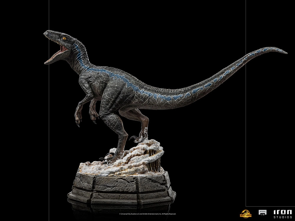 Jurassic World Le Monde D'après Statuette 1/10 Art Scale Blue 19 Cm - Image 11