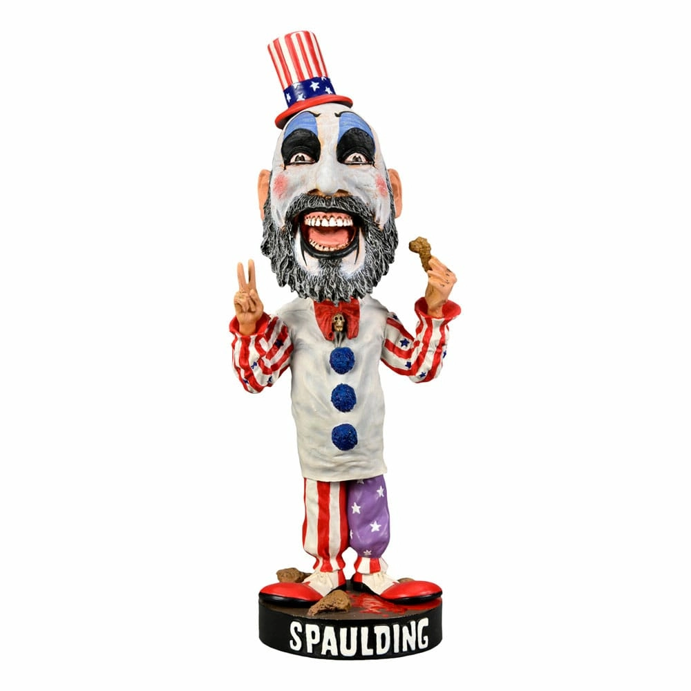 NECA La Maison Des 1000 Morts Head Knocker Captain Spaulding 18 Cm