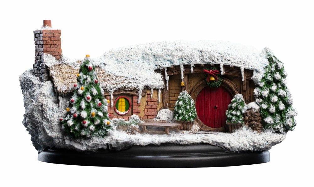 Weta Workshop Le Hobbit Un Voyage Inattendu Statuette 35 Chemin Des Trous-du-talus Christmas Edition 7 Cm