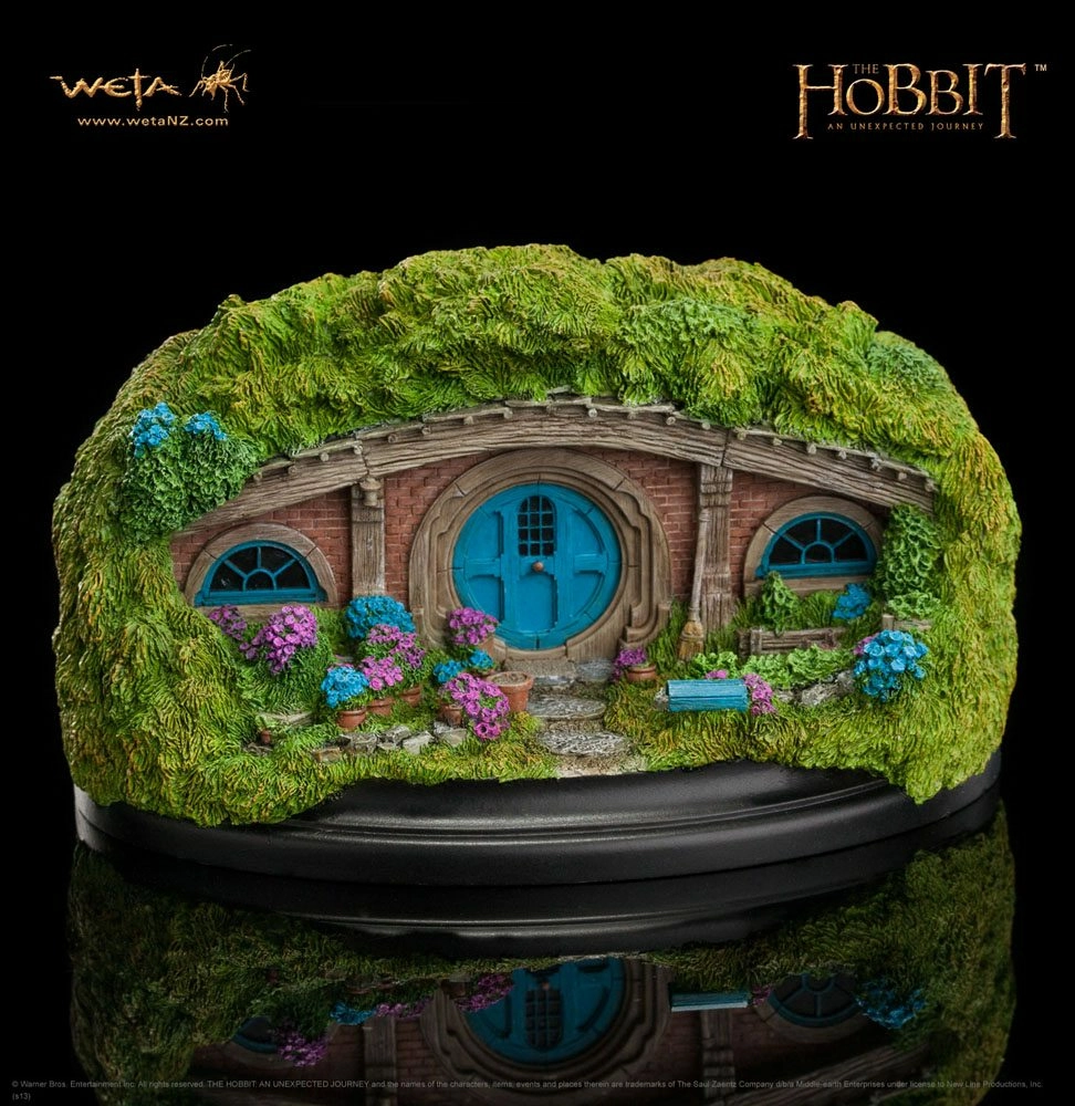 Weta Workshop Le Hobbit Un Voyage Inattendu Statuette 36 Chemin Des Trous-du-talus 6 Cm