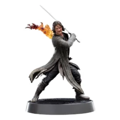 Weta Workshop Le Seigneur Des Anneaux Figures Of Fandom Statuette Pvc Aragorn 28 Cm