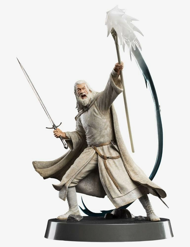 Weta Workshop Le Seigneur Des Anneaux - Statuette Pvc Gandalf Le Blanc 23 Cm