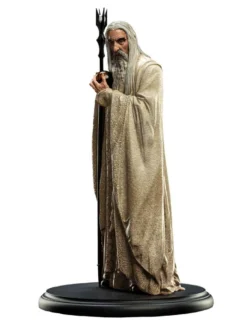 Weta Workshop Le Seigneur Des Anneaux Statuette Saroumane 19 Cm