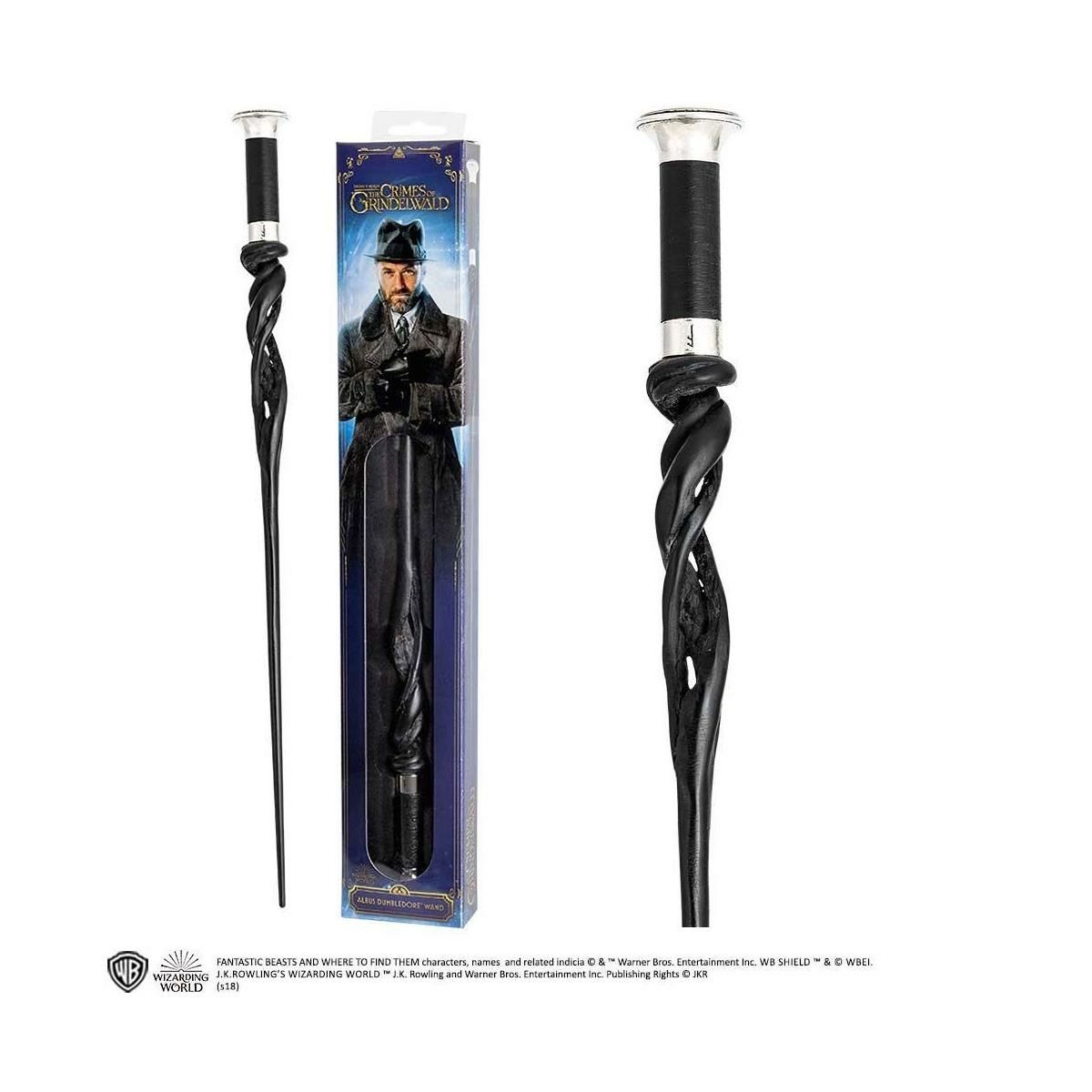 Noble Collection Les Animaux Fantastiques - Réplique Baguette Jeune Albus Dumbledore 38 Cm