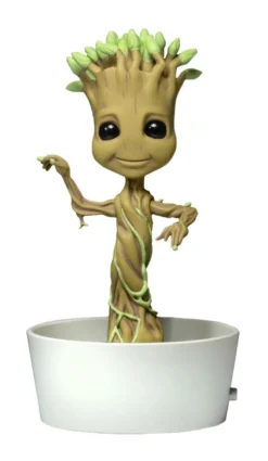 NECA Les Gardiens De La Galaxie Body Knocker Bobble Figure Dancing Potted Groot 15 Cm