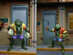 NECA Les Tortues Ninja Pack 2 Figurines Napoleon & Atilla Frog 18 Cm