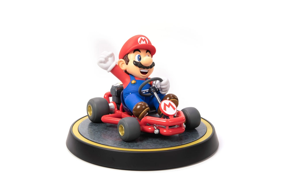 First 4 Figures Mario Kart Statuette PVC Mario Standard Edition 19 Cm - Image 2