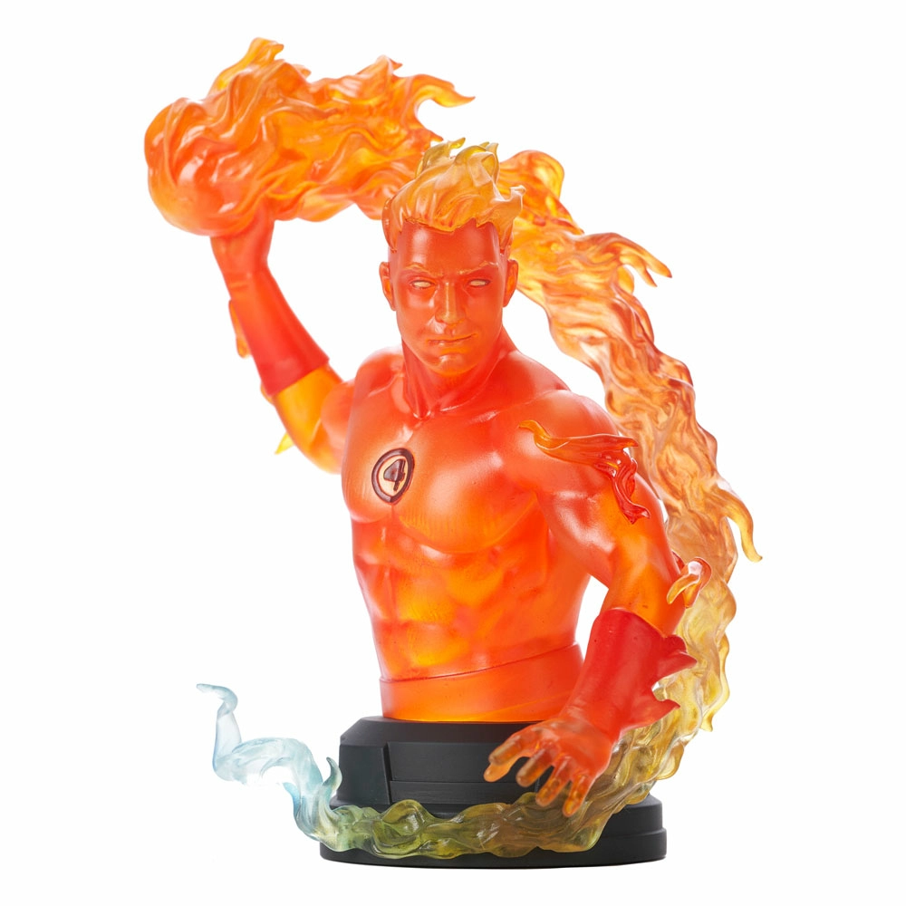 Diamond Select Marvel Comics Buste Human Torch 18 Cm