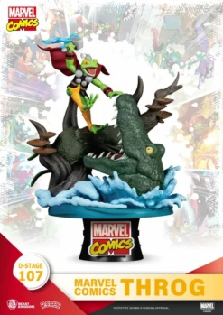 BEAST KINGDOM Marvel Comics Diorama Pvc D-stage Throg 17 Cm